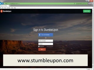 www.stumbleupon.com
 