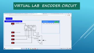 VIRTUAL LAB ENCODER CIRCUIT
 