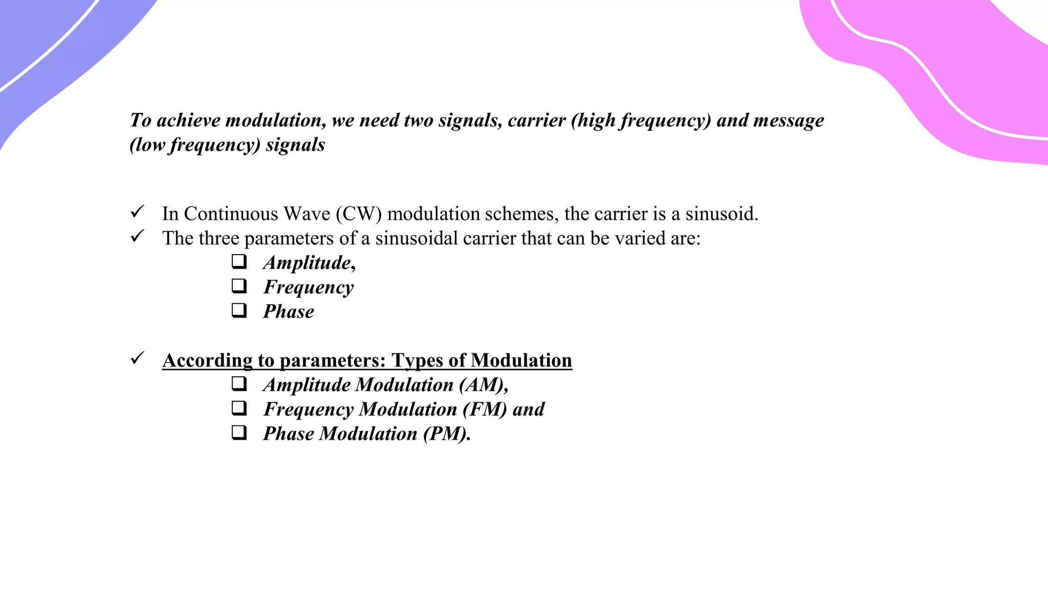 Ec8491 Communication Theory-Unit 1 - Amplitude Modulation | PPTX