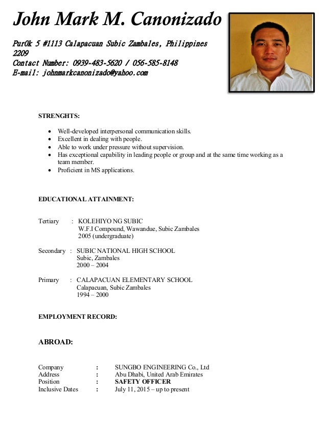 RESUME
