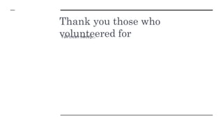 Thank you those who
volunteered forFall clean sweep…
 