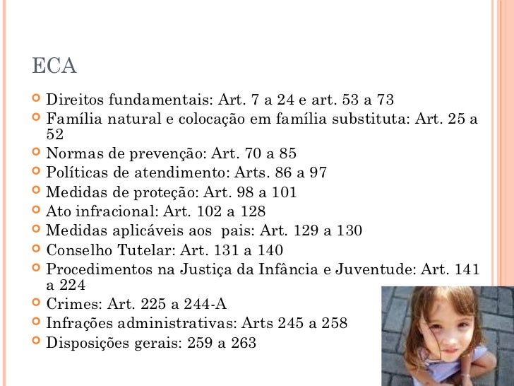 Principais artigos do eca