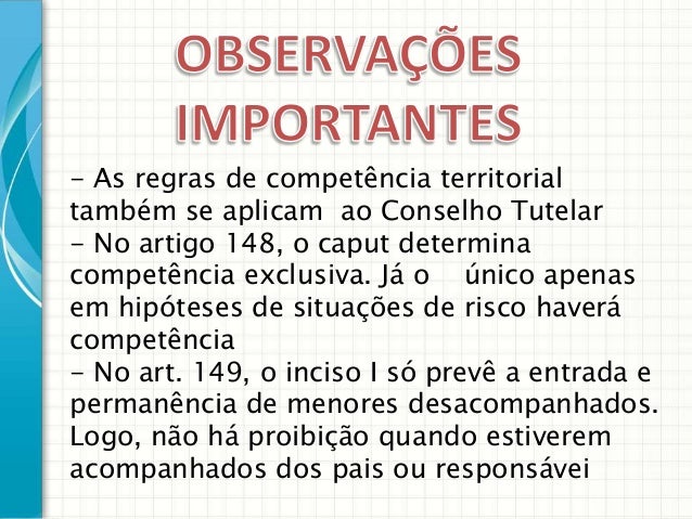 Artigo 33 eca