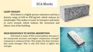 Expanded Block Expanded Clay Aggregate ppt | PPTX
