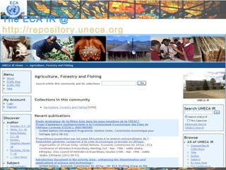 Open access publishing: The ECA institutional repository