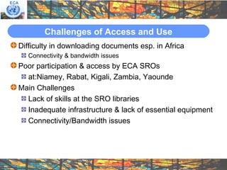 Open access publishing: The ECA institutional repository