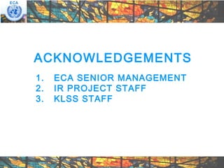 Open access publishing: The ECA institutional repository