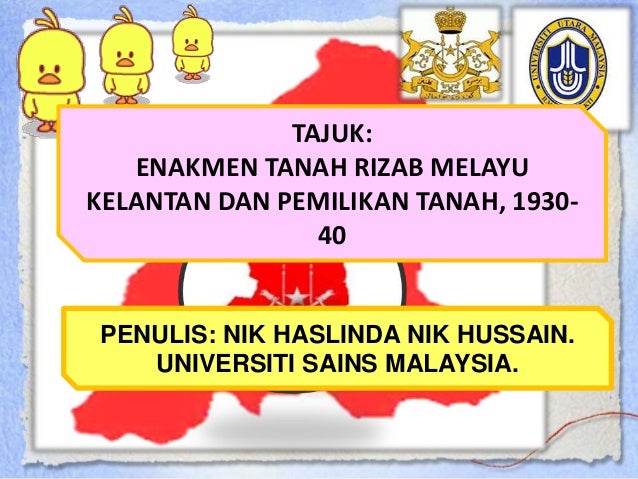 Tanah Riab Melayu Isu Di Kelantan
