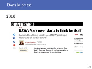 Dans la presse
2010
38
 