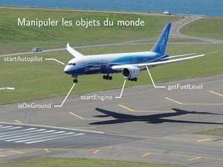 État d’un objet
Chaque objet est unique et possède son propre état
Identité propre à chaque objet, avec ses propres attributs
L’état d’un objet est modiﬁable ou non
Objet immuable aura toujours le même état
État d’un objet non modiﬁable ne peut être changé
32
 