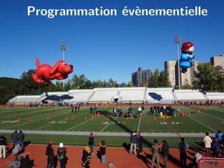 Programmation évènementielle
 