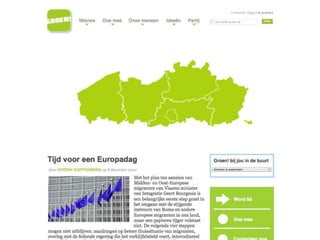 Digitale Strategie - Groen!