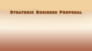 Proposal for Chipotle Mexican Grill