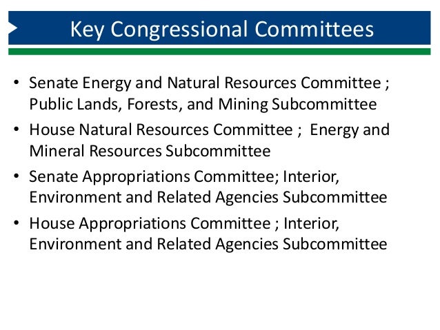 Committee On Natural Resources Subcommittee On Energy And Mineral Resources Committee On Natural Resources Subcommittee On Energy And Mineral Resources
