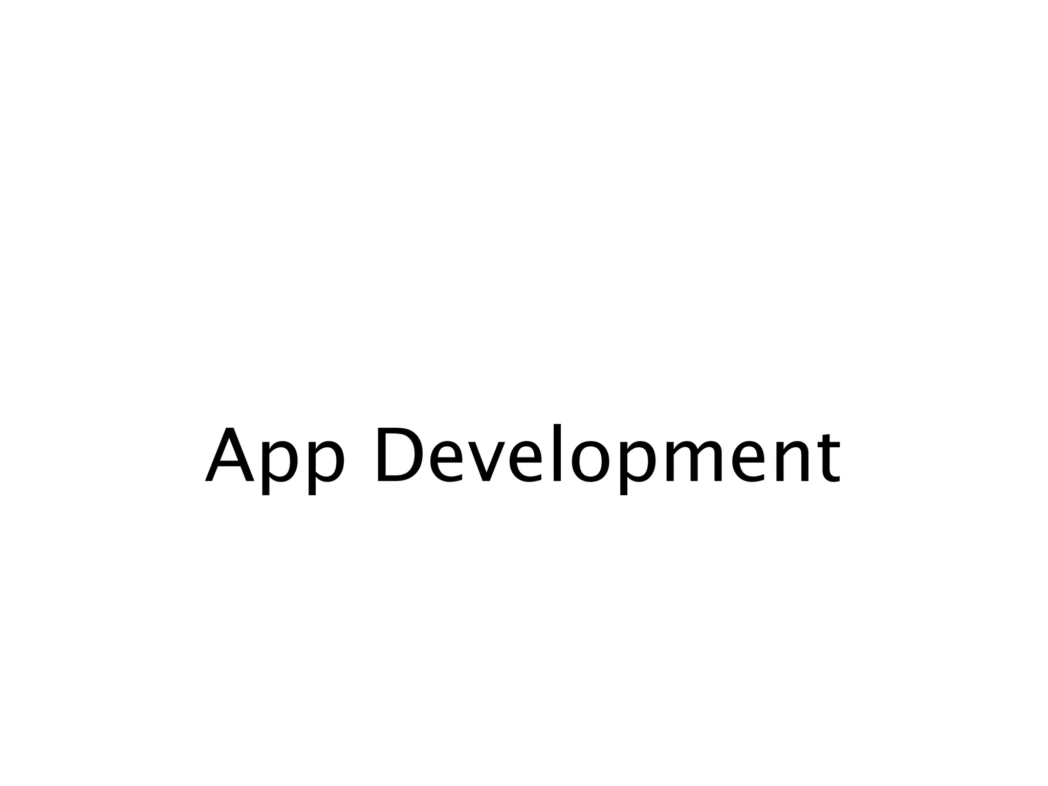 App Development