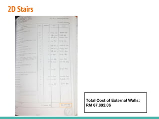 2D Stairs
Total Cost of External Walls:
RM 67,892.06
 