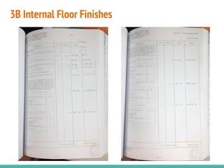 3B Internal Floor Finishes
 