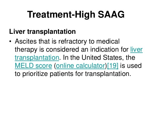 Approach To a Patient with Ascitis