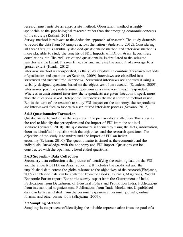 Dissertation for mba finance