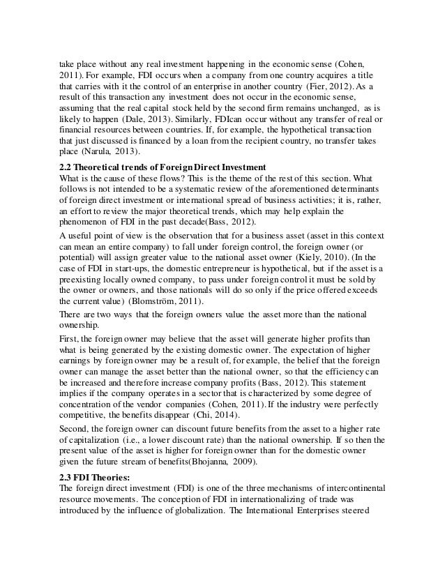 Dissertation on finance mba