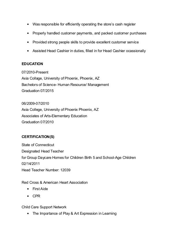 resume register