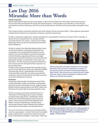Kevin Ronca Judiciary Times Summer 2016_print | PDF