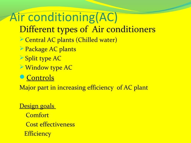 Energy Conservation Building Code ECBC