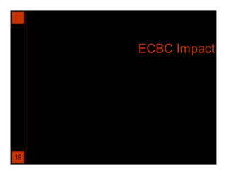 ECBC Impact




19
 
