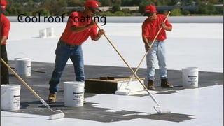 Cool roof coating
 