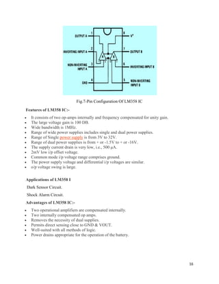 electronic circuit breaker report by saurabh chauhan | PDF