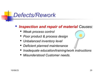 ECB students Lean Philosophy / lean manufacturing | PPT