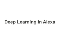 Deep Learning in Alexa
 