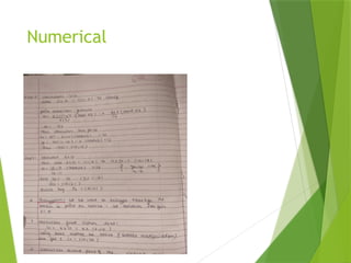 Numerical
 