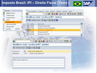 Imposto Brasil: IPI – Direito Fiscal (Texto )
 