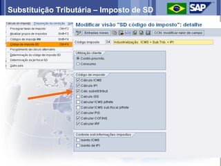 Substituição Tributária – Imposto de SD
 