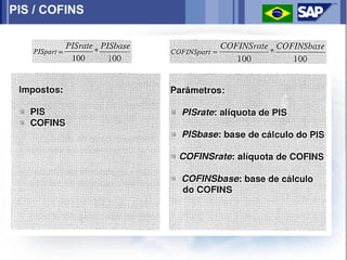 PIS / COFINS
 