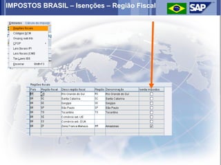 IMPOSTOS BRASIL – Isenções – Região Fiscal
 