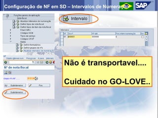 Configuração de NF em SD – Intervalos de Numeração




                       Não é transportavel....

                       Cuidado no GO-LOVE..
 