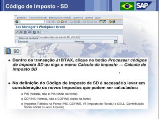 Código de Imposto - SD
 