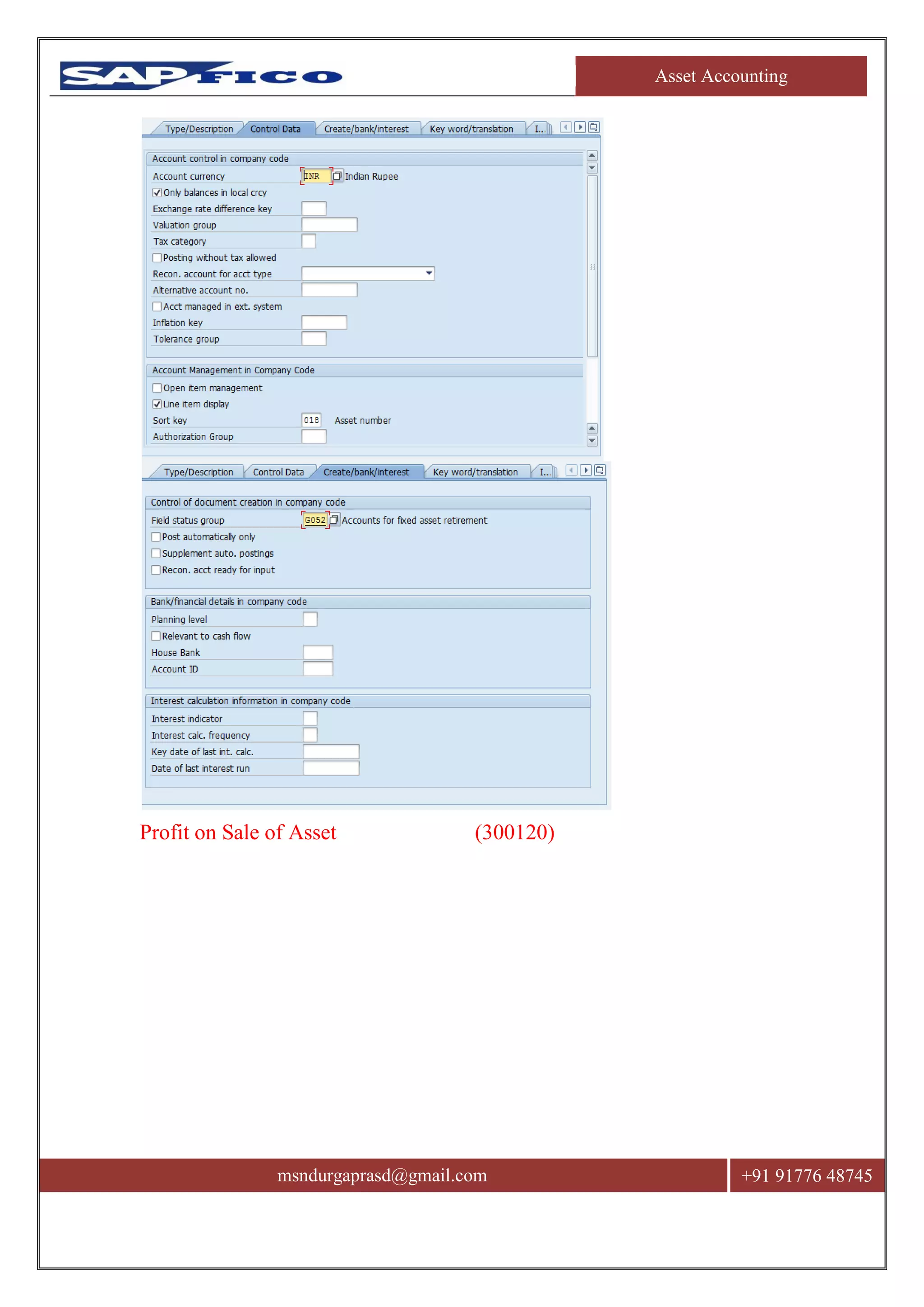 SAP Asset Accounting | PDF