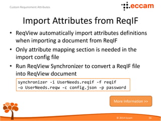 Custom Requirement Attributes | PDF