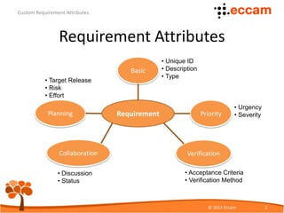 Requirements Atributes Custom Requirement Attributes | PDF