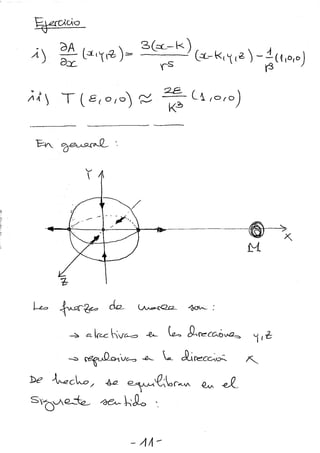 La ecuación de campo (i)