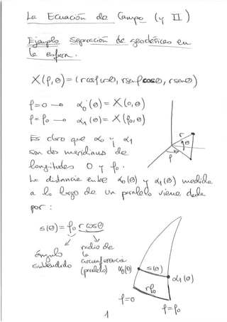La ecuación de campo (y ii)
