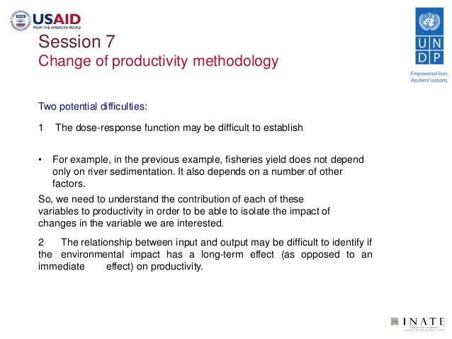 economics of climate change adaptation training session 7 example of adaptation to changes and the difficulties