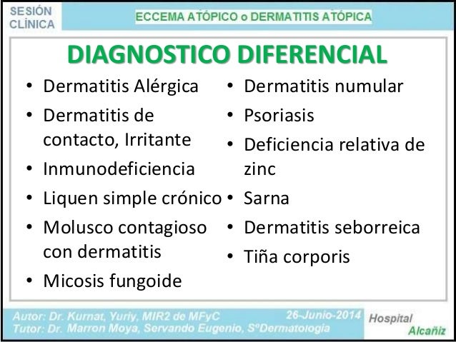 Que es provocado atopichesky la dermatitis