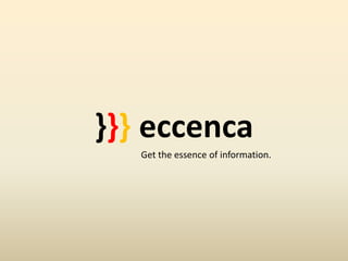eccenca Introduction