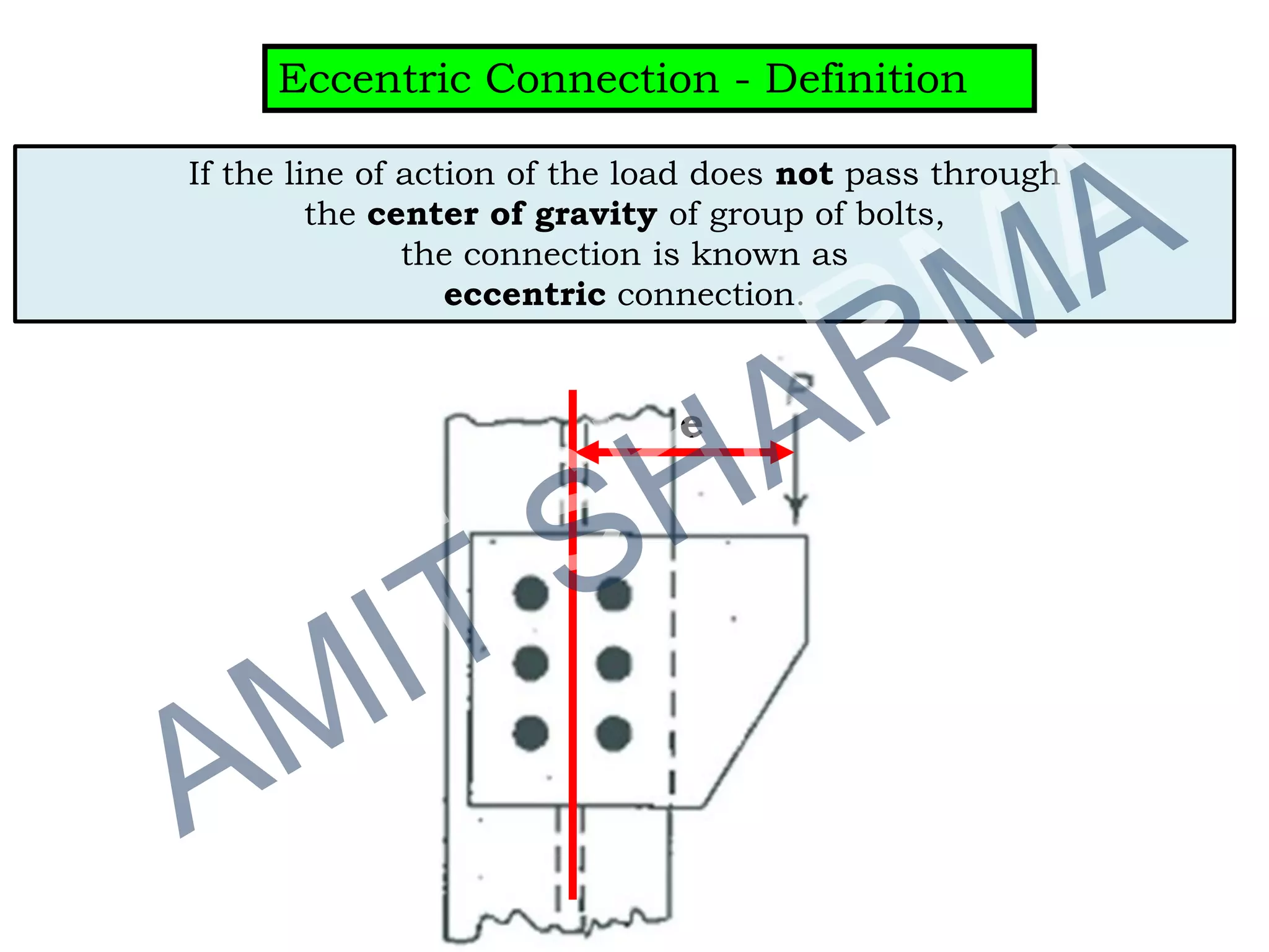 Eccentric connection(Design of Steel Strucuture) | PDF