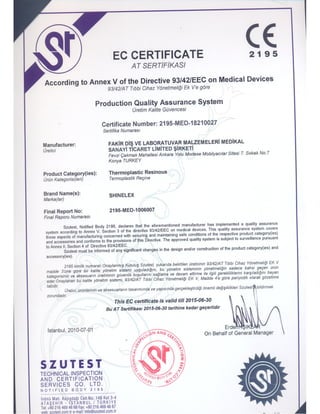 Ec certificate
