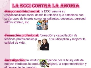 “ CONDUCTA DESVIADA” Es la carencia de normas o incapacidad de la estructura social que provee a ciertos individuos lo necesario para lograr las metas de la sociedad.da como resultado: Violación de las normas 